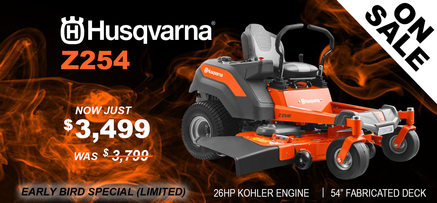 Husqvarna z254 store for sale